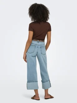 ONLMADISON Taille haute Wide Leg Fit Jeans