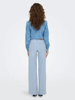 ONLMADISON Taille haute Wide Leg Fit Jeans