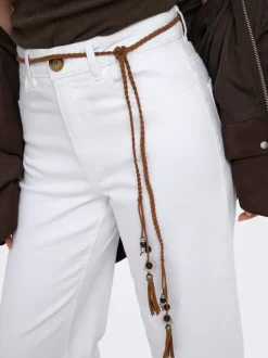 ONLMADISON Taille haute Wide Leg Fit Court Jeans