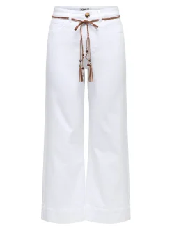 ONLMADISON Taille haute Wide Leg Fit Court Jeans