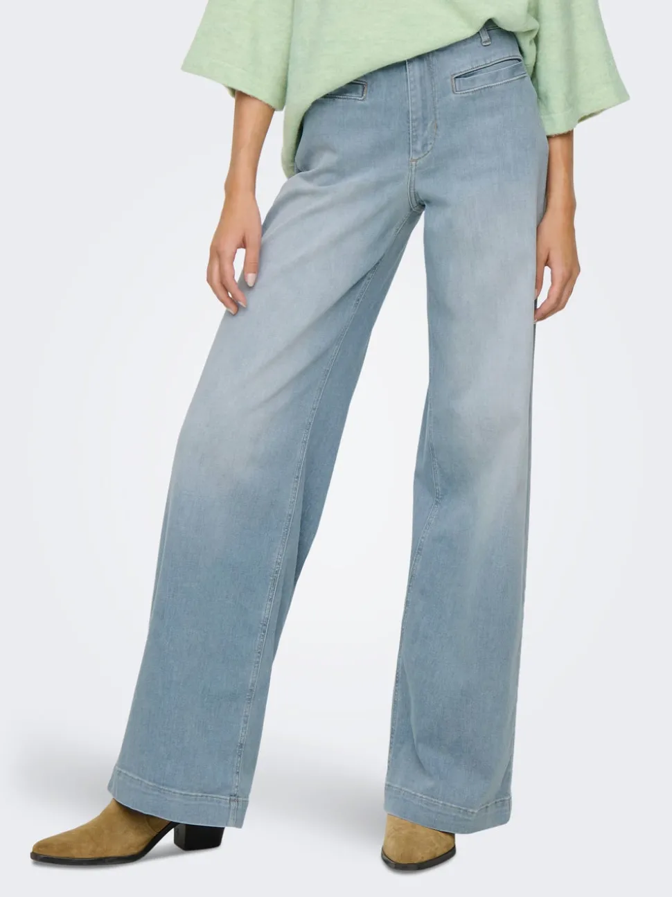 ONLMADISON Taille haute Wide Leg Fit Jeans