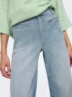 ONLMADISON Taille haute Wide Leg Fit Jeans