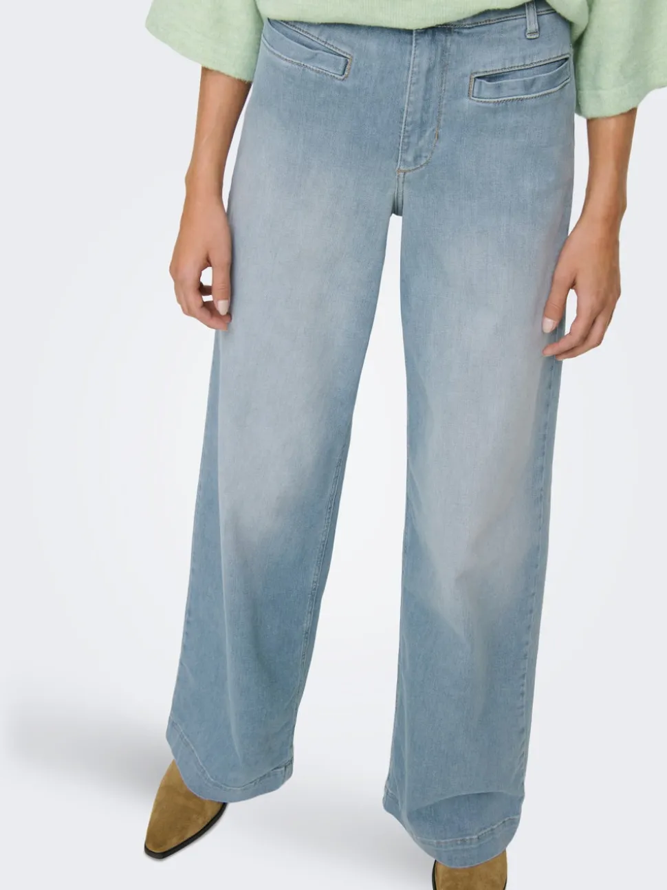 ONLMADISON Taille haute Wide Leg Fit Jeans
