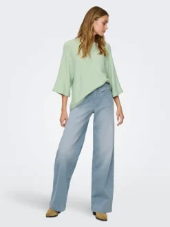 ONLMADISON Taille haute Wide Leg Fit Jeans