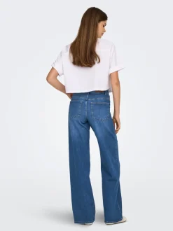 ONLMADISON Taille haute Wide Leg Fit Jeans