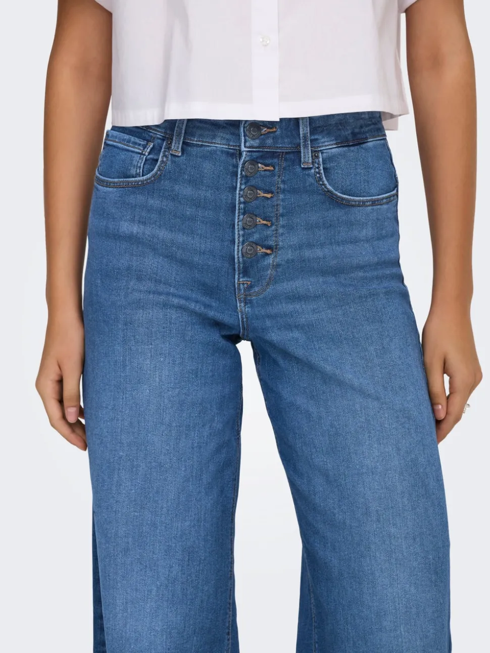 ONLMADISON Taille haute Wide Leg Fit Jeans