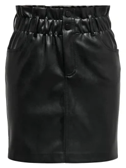 ONLMAIYA-MIRI mini-jupe en simili cuir