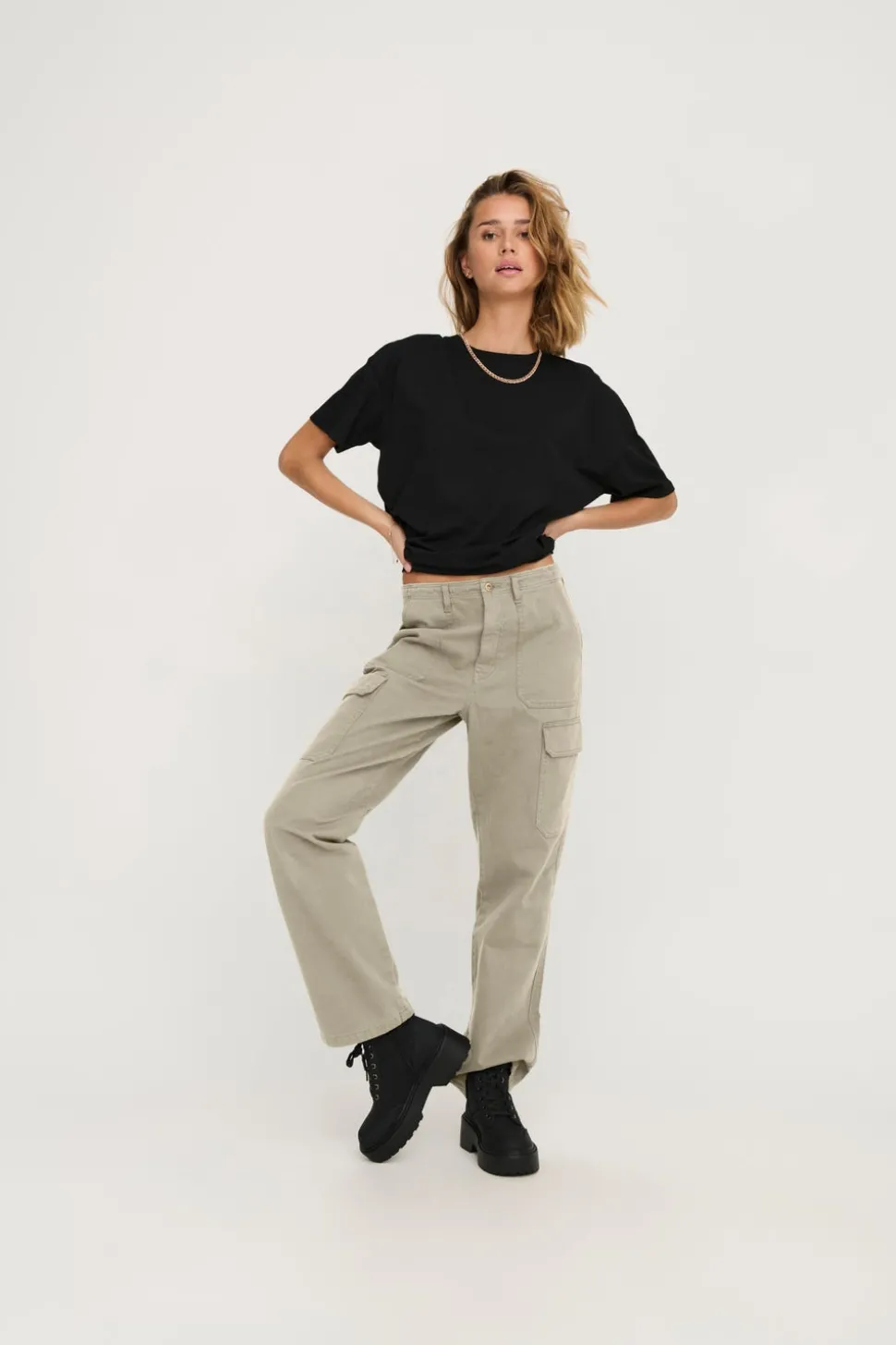 ONLMALFY Loose Fit Pantalon cargo