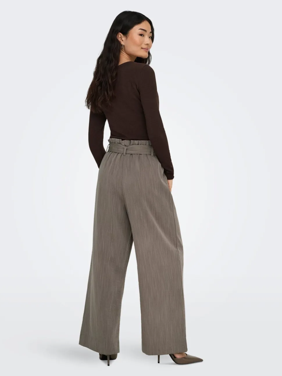 ONLMARSA Flared Fit Pantalon paperbag