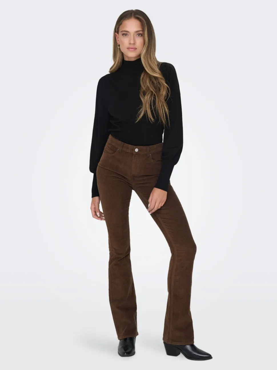ONLMARY-GLOBAL Flared Fit Pantalon
