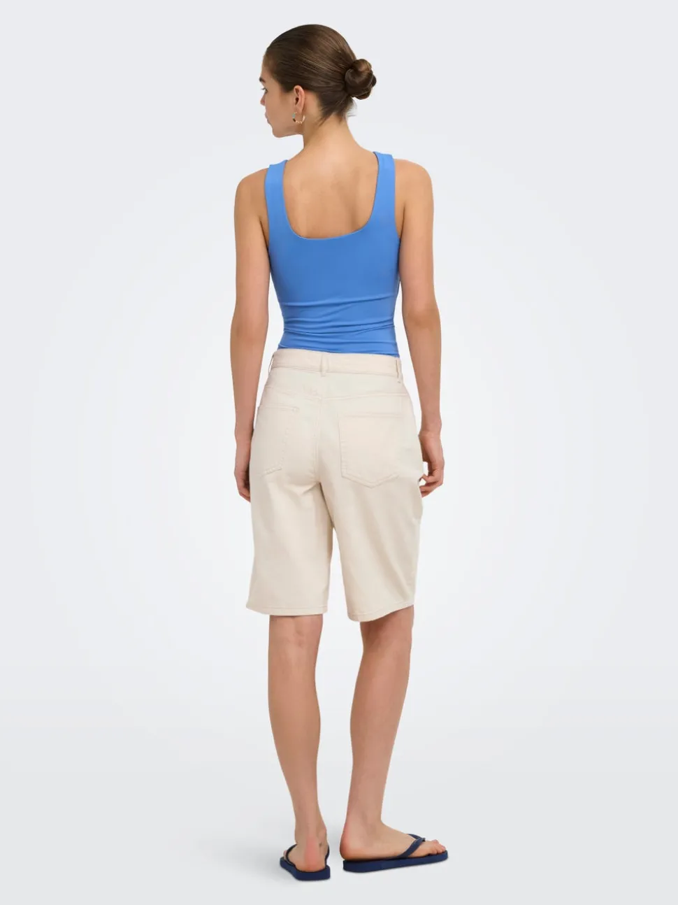 ONLMATE-SILLA Loose Fit Short en denim