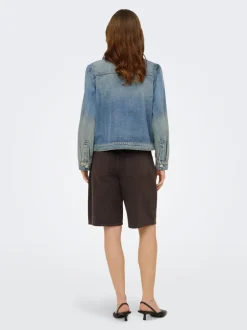 ONLMATE-SILLA Loose Fit Short en denim