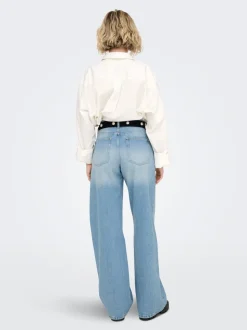 ONLMAYA Taille moyenne Wide Leg Fit Jeans