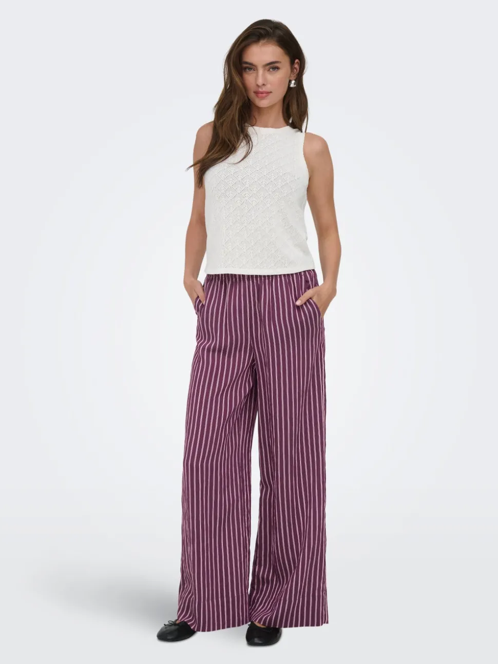 ONLMELDOLA Wide Leg Fit Pantalon
