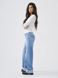 ONLMERCER Taille haute Wide Leg Fit Jeans
