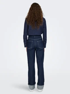 ONLMERCER Taille haute Wide Leg Fit Jeans