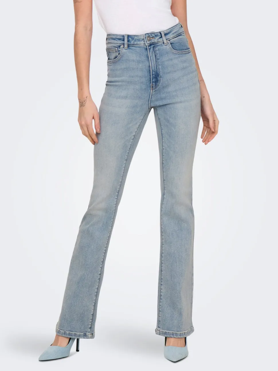ONLMILA Taille haute Flared Fit Jeans