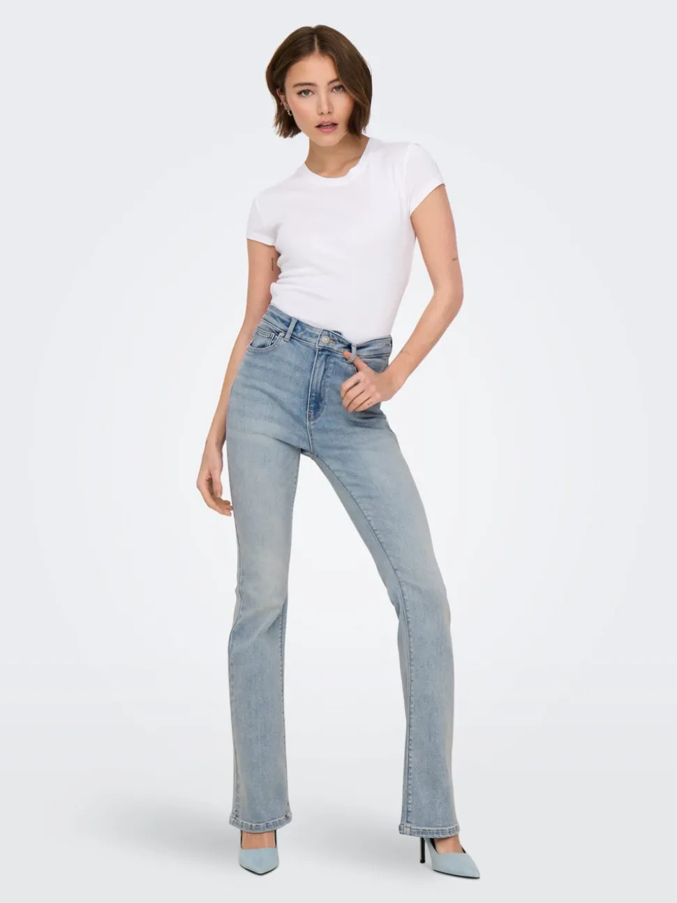 ONLMILA Taille haute Flared Fit Jeans