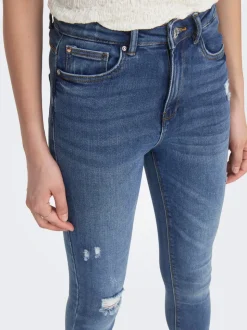 ONLMILA Taille haute Skinny Fit Longueur cheville Jeans