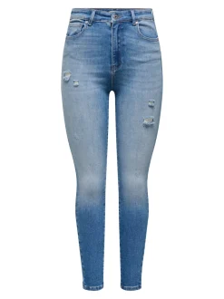 ONLMILA Taille haute Skinny Fit Longueur cheville Jeans