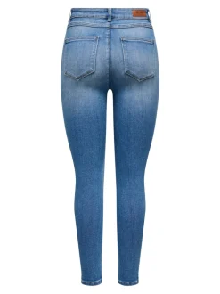 ONLMILA Taille haute Skinny Fit Longueur cheville Jeans