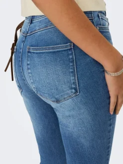 ONLMILA Taille haute Skinny Fit Longueur cheville Jeans