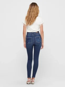 ONLMILA Taille haute Skinny Fit Longueur cheville Jeans