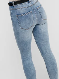 ONLMILA Taille haute Skinny Fit Longueur cheville Jeans