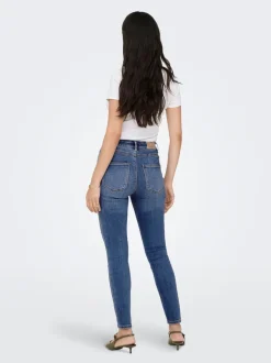 ONLMILA Taille haute Skinny Fit Longueur cheville Jeans