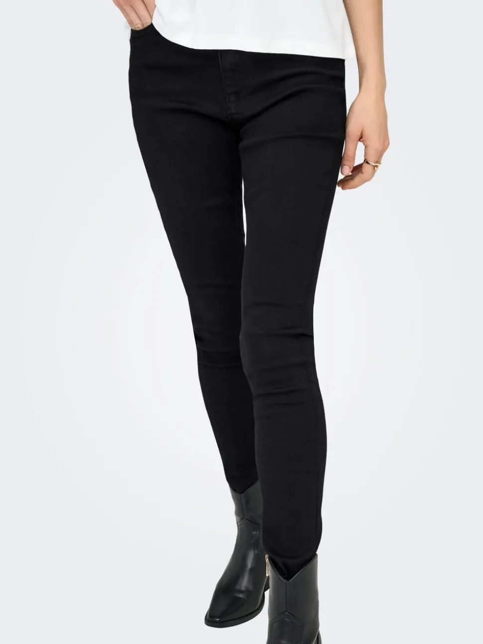 ONLMILA Taille haute Skinny Fit Longueur cheville Jeans