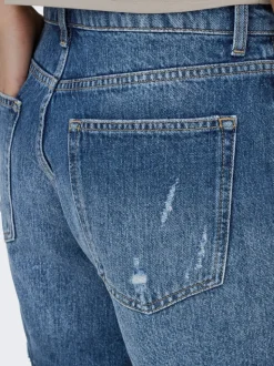 ONLMILTON Taille moyenne Regular Fit Short en denim
