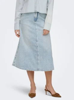 ONLMINDY Jean Jupe en denim Jupe longue