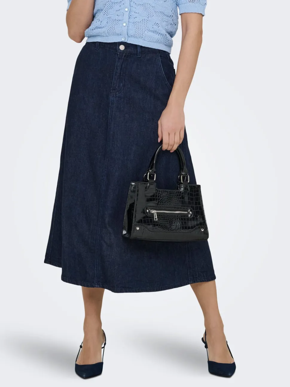 ONLMINDY Jean Jupe en denim Jupe longue