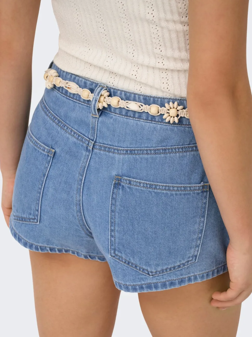 ONLMINDY Taille moyenne Regular Fit Short en denim
