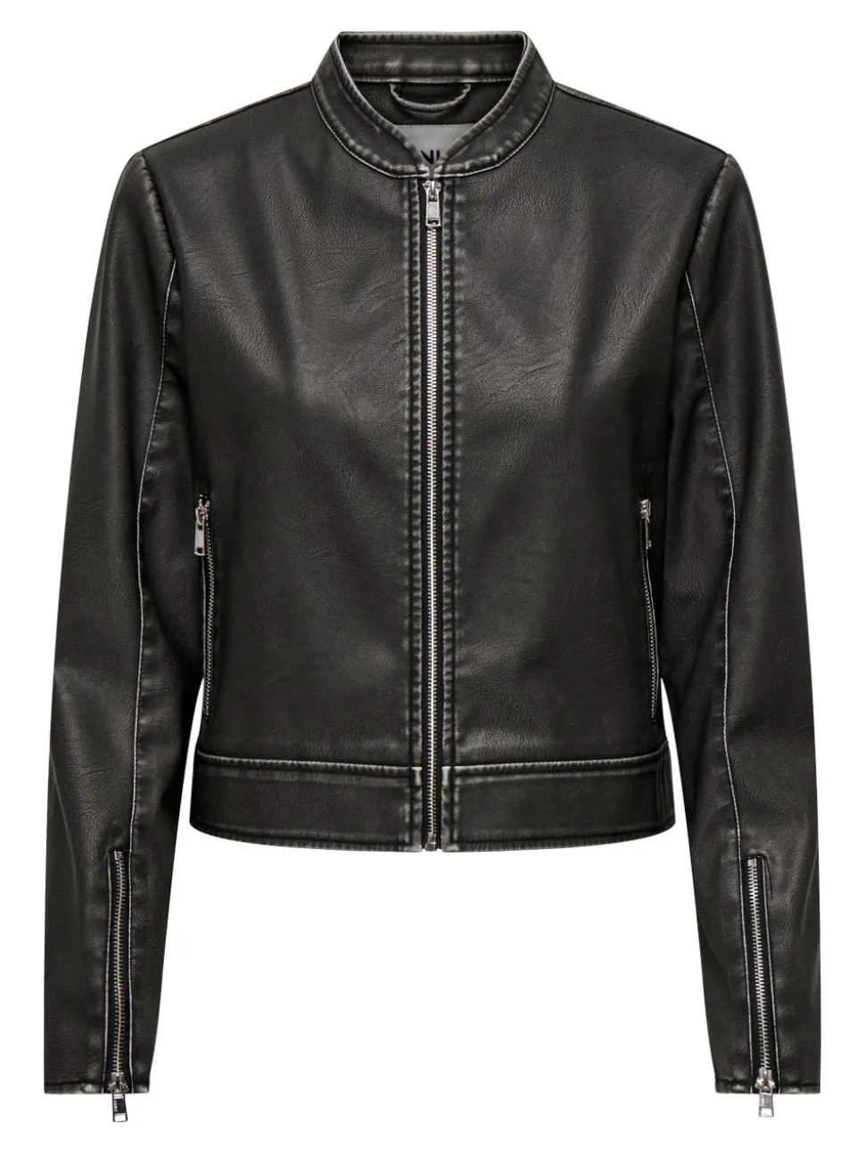 ONLMINDY Veste en cuir synthétique