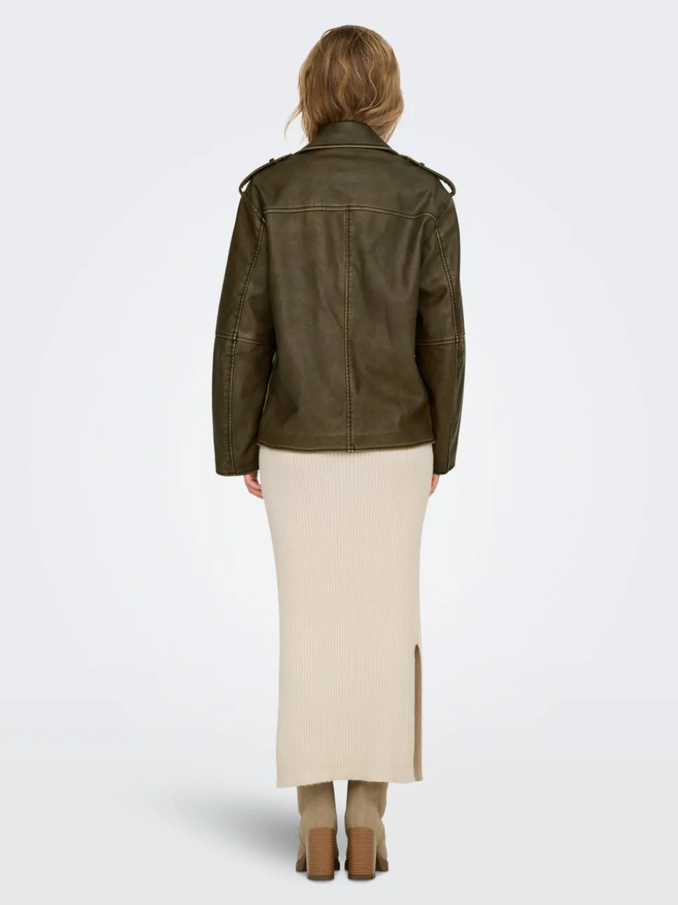 ONLMONTANA Veste en similicuir