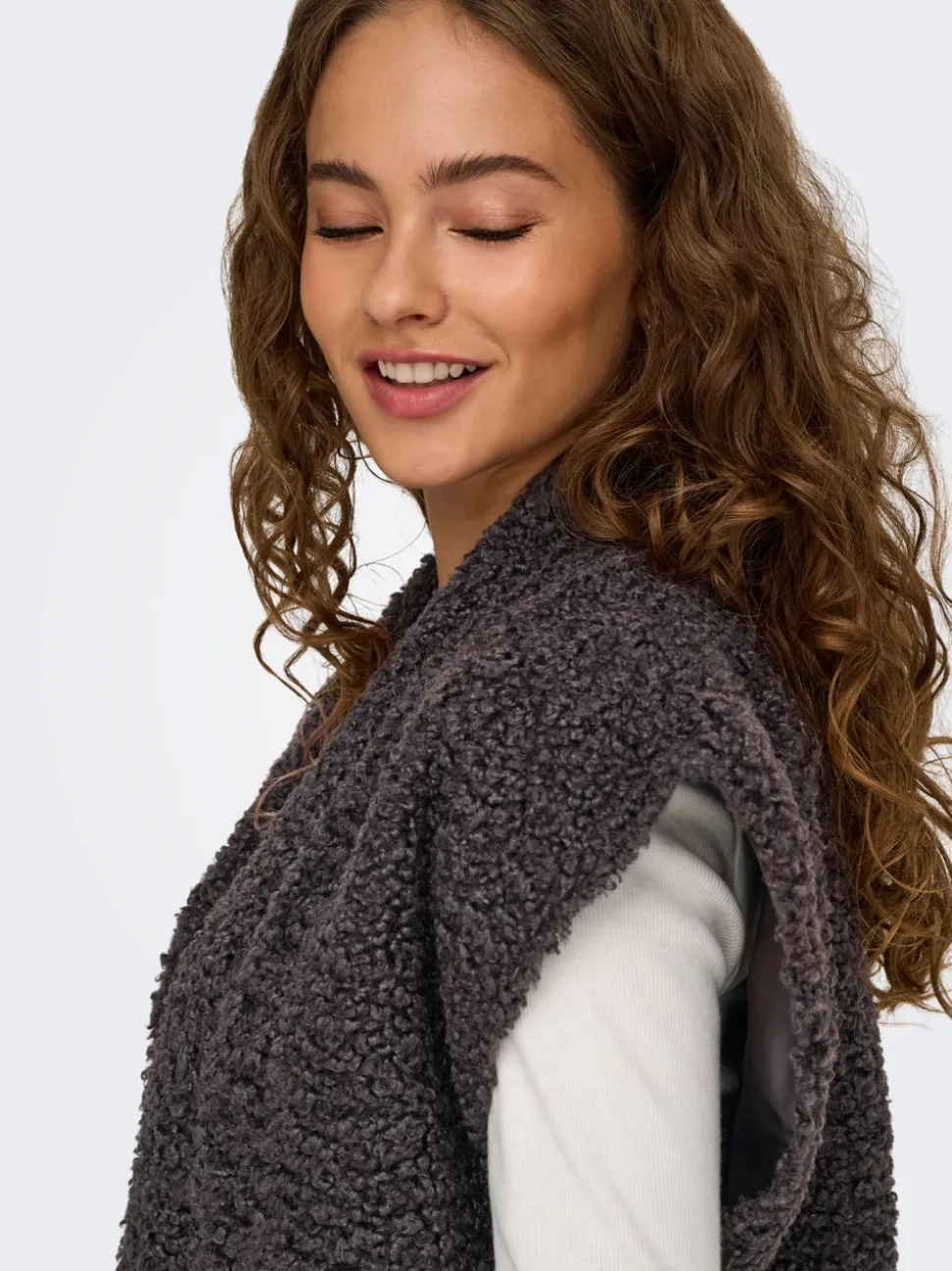 ONLNAYA Gilet en peluche