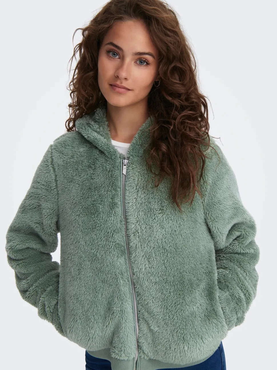 ONLNEWANNA Manteau en peluche
