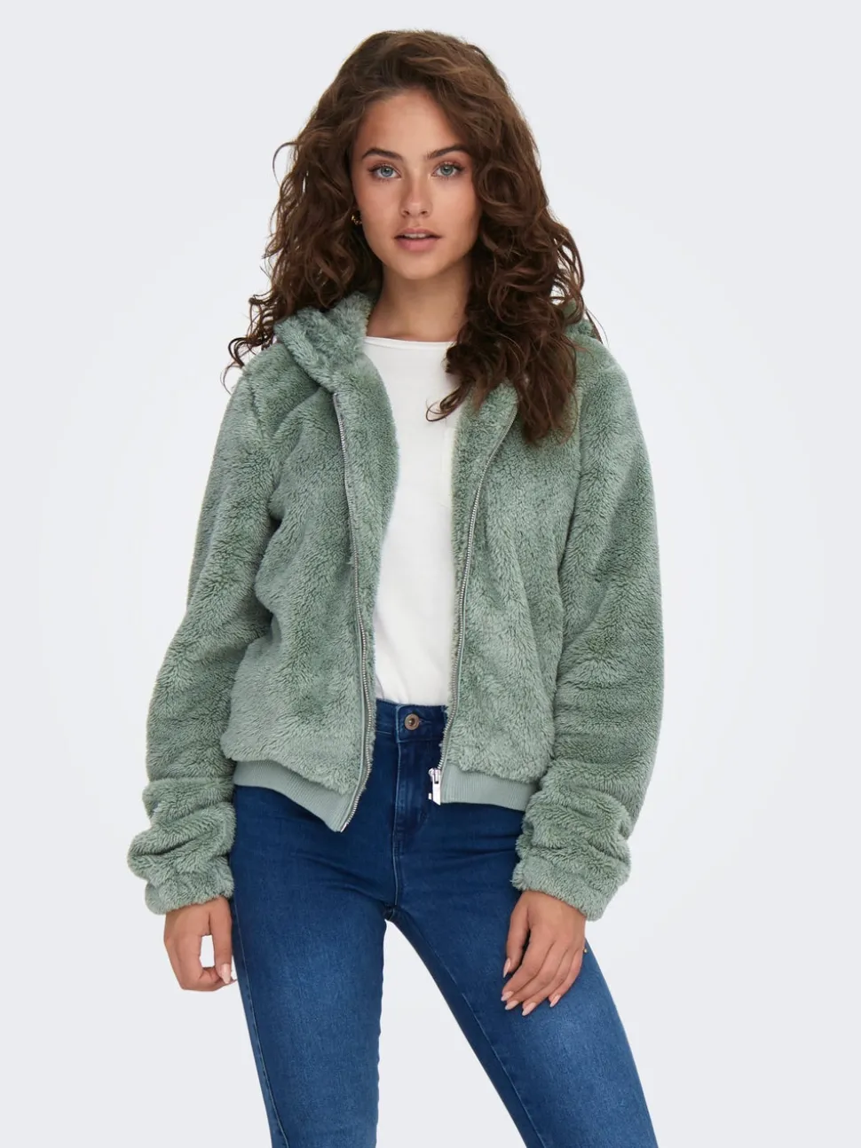 ONLNEWANNA Manteau en peluche