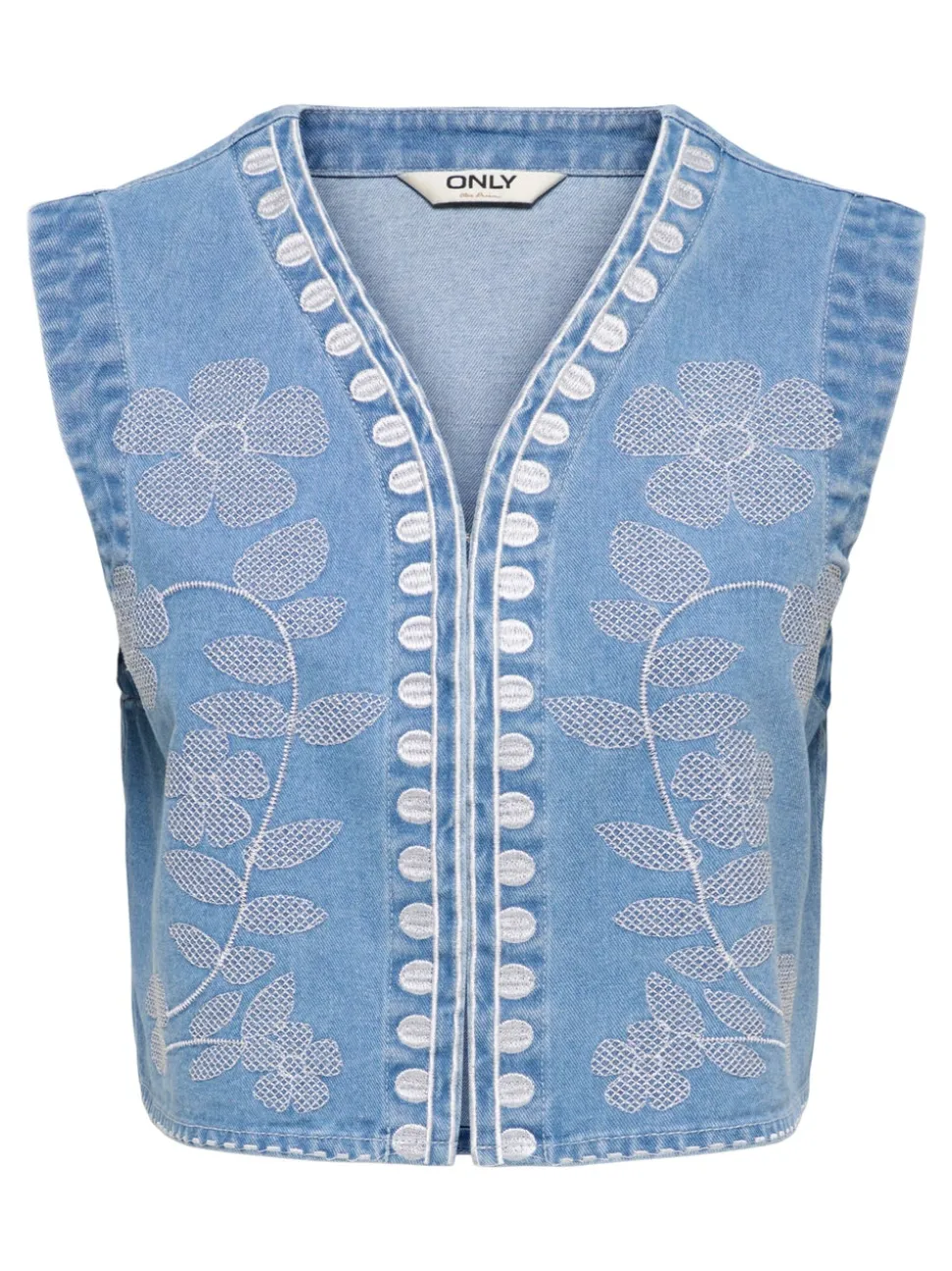 ONLNOELLA Veste en jean sans manches
