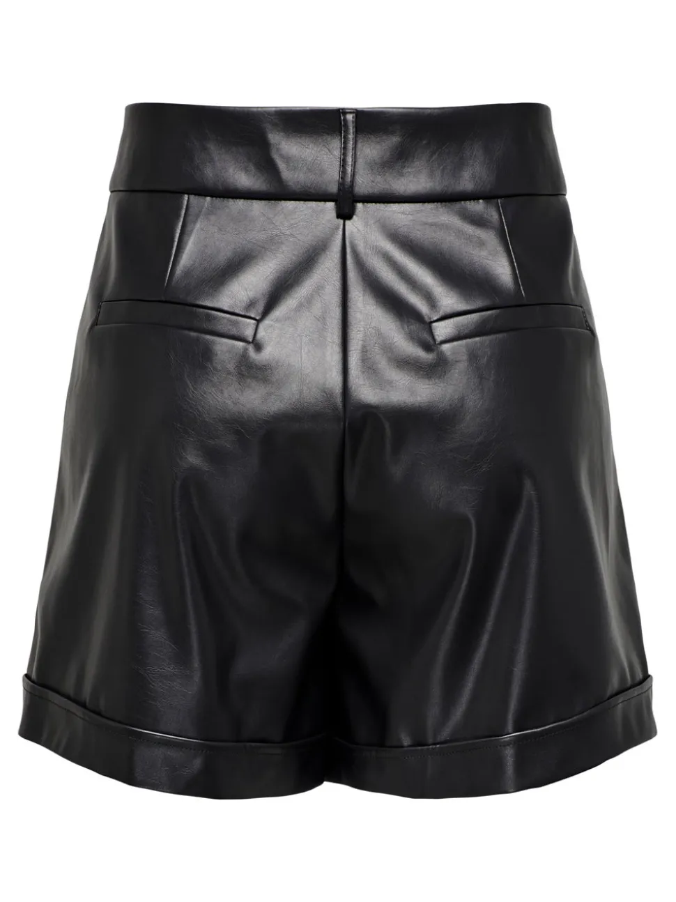 ONLODA Taille moyenne Regular Fit Short en cuir synthétique