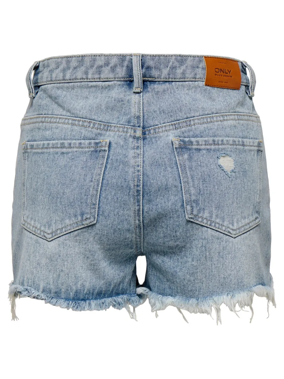 ONLPACY Taille haute Regular Fit Short en denim
