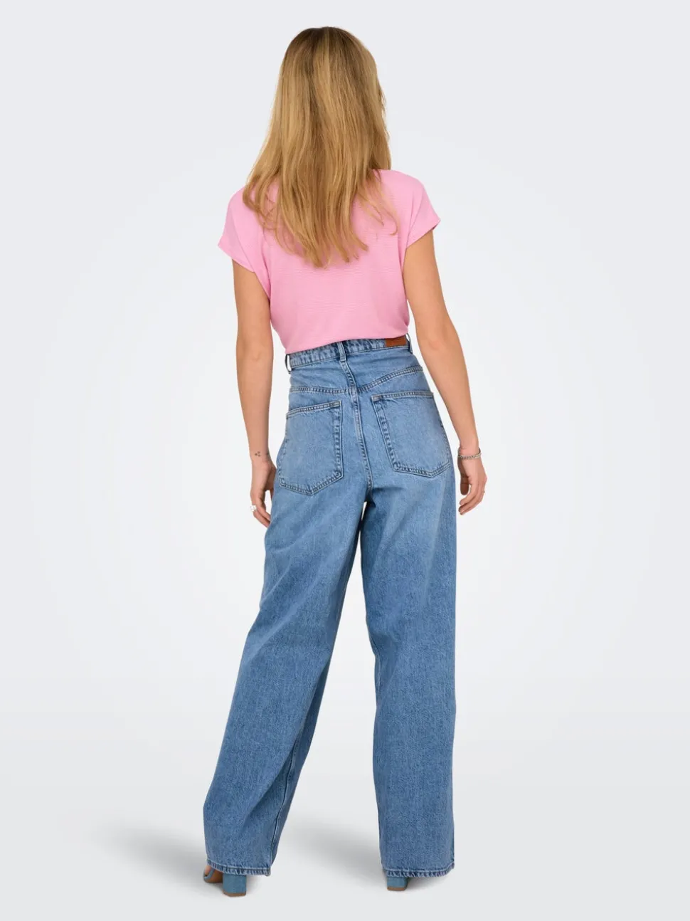 ONLPAULINA Taille haute Baggy Fit Jeans