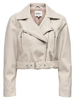 ONLPAULINE Veste en simili cuir