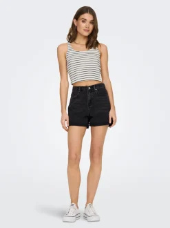 ONLPHINE Taille classique Regular Fit Short en denim