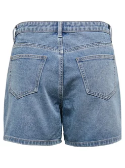 ONLPHINE Taille haute Regular Fit Short en denim