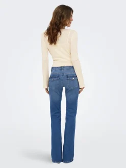 ONLPHOEBE Taille basse Flared Fit Jeans