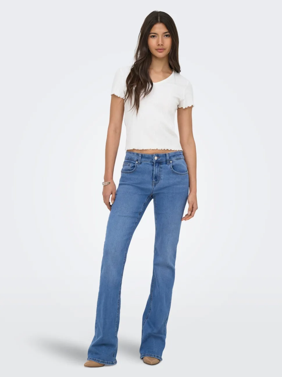 ONLPHOEBE Taille basse Flared Fit Jeans