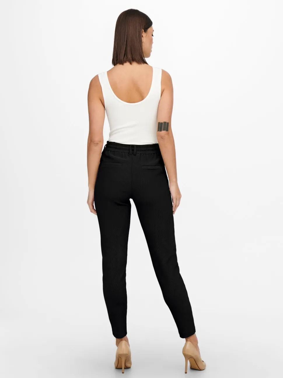 ONLPOPTRASH-SALLY Regular Fit Pantalon en maille