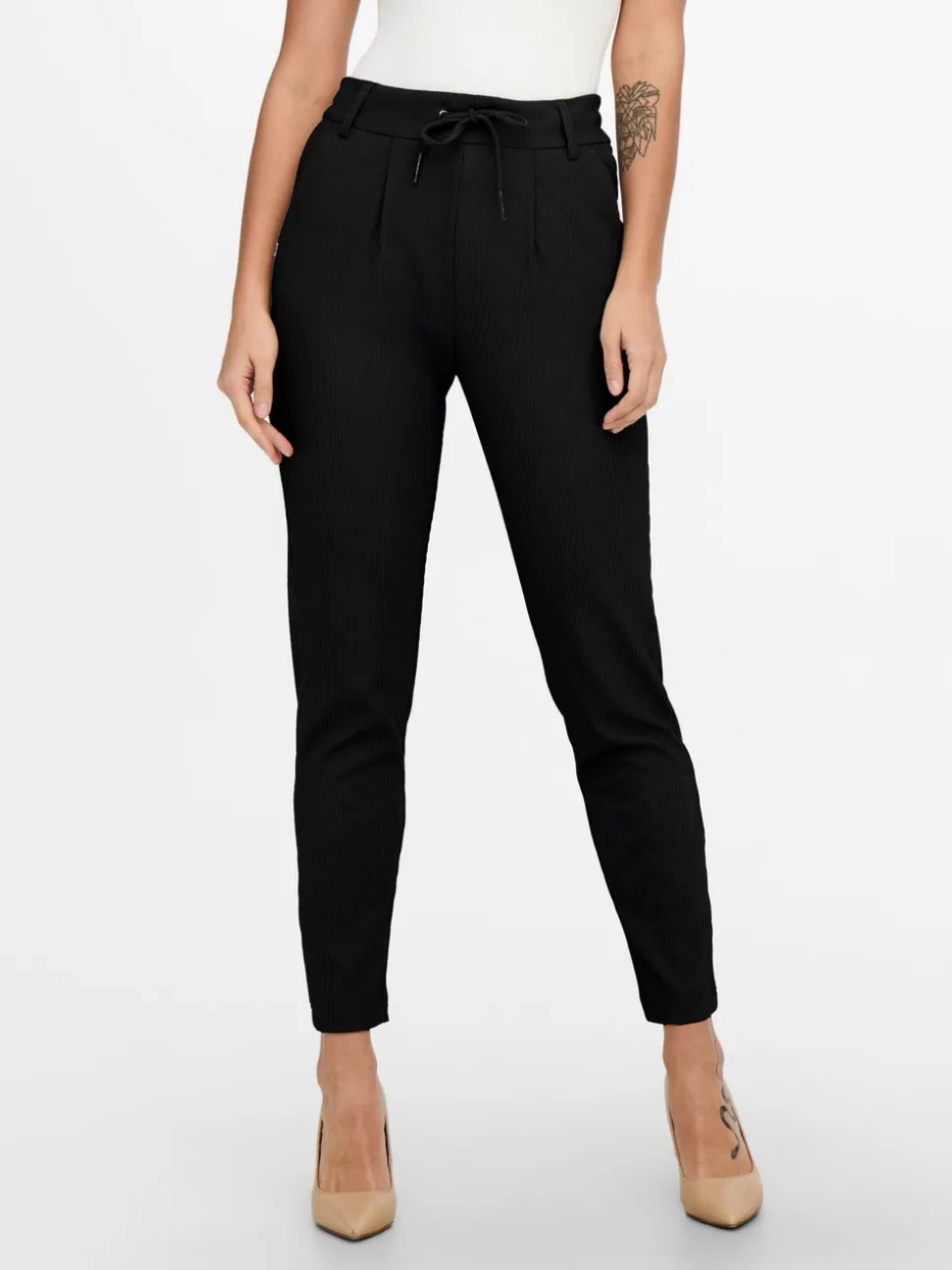 ONLPOPTRASH-SALLY Regular Fit Pantalon en maille